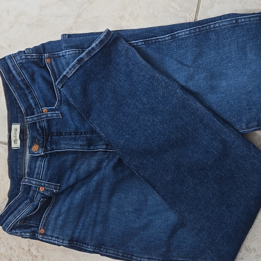 Madewell High-Rise Blue Denim Jeans